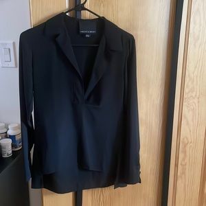 Harlow & Graham Black Blouse